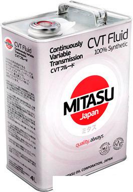 Трансмиссионное масло Mitasu MJ-322 CVT FLUID 100% Synthetic 4л Трансмиссионное масло Mitasu MJ-322 CVT FLUID 100% Synthetic 4л