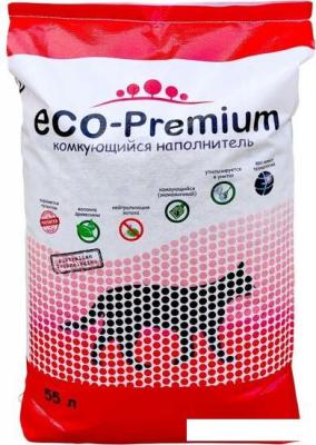 Наполнитель для туалета Eco-Premium Green 55 л Наполнитель для туалета Eco-Premium Green 55 л