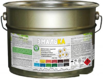 Краска Эмалька ПФ-115 С 10 л (синий) Краска Эмалька ПФ-115 С 10 л (синий)