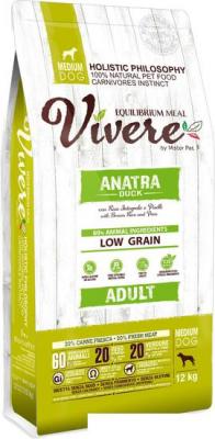 Сухой корм для собак Vivere Medium Adult Duck 12 кг Сухой корм для собак Vivere Medium Adult Duck 12 кг