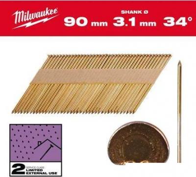 Гвозди для пистолета Milwaukee 4932492605 (2200 шт) Гвозди для пистолета Milwaukee 4932492605 (2200 шт)
