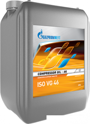 Присадка в испаритель/кондиционер Gazpromneft Compressor Oil – 46 20л Присадка в испаритель/кондиционер Gazpromneft Compressor Oil – 46 20л