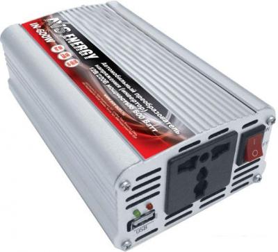 Автомобильный инвертор AVS 24/220V IN-600W-24 Автомобильный инвертор AVS 24/220V IN-600W-24