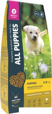Сухой корм для собак All Puppies с курицей 13 кг Сухой корм для собак All Puppies с курицей 13 кг