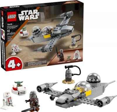 Конструктор LEGO Star Wars 75410 Истребитель N-1 Мандо и Грогу Конструктор LEGO Star Wars 75410 Истребитель N-1 Мандо и Грогу