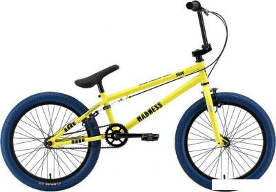 Велосипед Stark Madness BMX 1 2025 (лимонный/черный/лазурный) Велосипед Stark Madness BMX 1 2025 (лимонный/черный/лазурный)