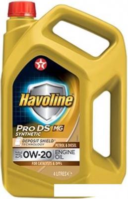 Моторное масло Texaco Havoline ProDS MG 0W-20 4л Моторное масло Texaco Havoline ProDS MG 0W-20 4л