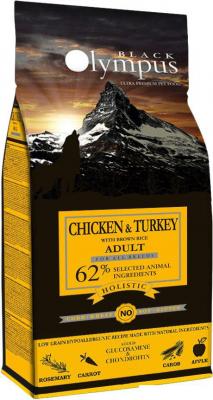 Сухой корм для собак Black Olympus Adult All Breeds Chicken & Turkey (для всех пород с курицей и индейкой) 12 кг Сухой корм для собак Black Olympus Adult All Breeds Chicken & Turkey (для всех пород с курицей и индейкой) 12 кг