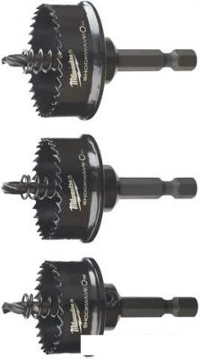Набор коронок Milwaukee Shockwave Impact 49224800 (3 шт) Набор коронок Milwaukee Shockwave Impact 49224800 (3 шт)