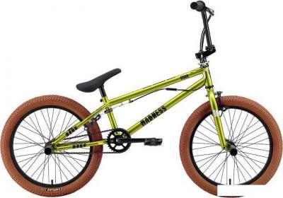 Велосипед Stark Madness BMX 2 2025 (ярко-зеленый/черный/песочный) Велосипед Stark Madness BMX 2 2025 (ярко-зеленый/черный/песочный)