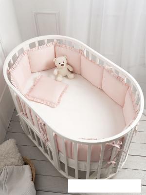 Бампер в кроватку Perina Lovely Dream (розовый) Бампер в кроватку Perina Lovely Dream (розовый)