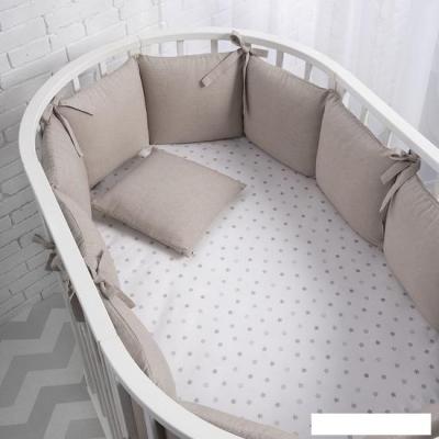 Бампер в кроватку Perina Soft Cotton СК1/4-05.12 (песочный) Бампер в кроватку Perina Soft Cotton СК1/4-05.12 (песочный)