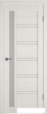 Межкомнатная дверь Atum Pro Х38 80x200 (artic oak, стекло white cloud) Межкомнатная дверь Atum Pro Х38 80x200 (artic oak, стекло white cloud)