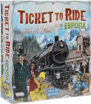 Настольная игра Мир Хобби Ticket to Ride: Европа Настольная игра Мир Хобби Ticket to Ride: Европа